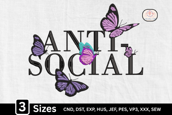 Aesthetic Anti Social Butterfly: A Designer's Review for Boutique Sweatshirts