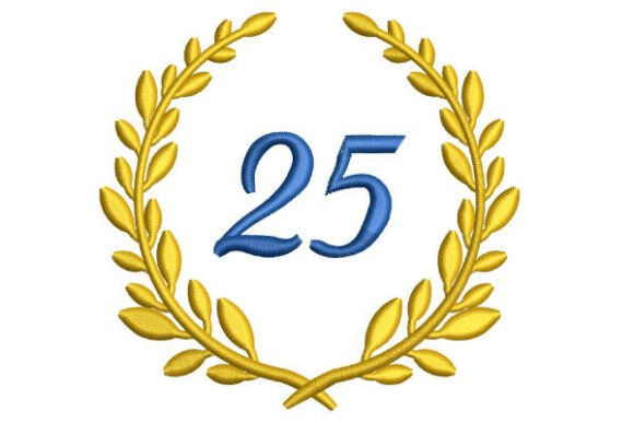 Anniversary Wreath with Number 25 – A Hand-On Review