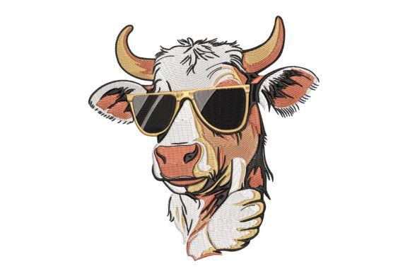 Bull Embroidery Design Review for Seasonal Holiday Products