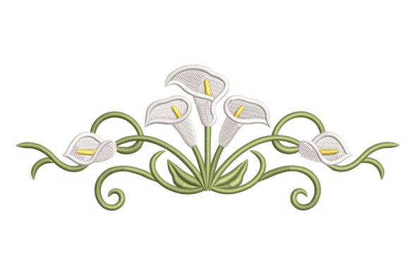 Calla Lily Border