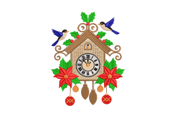 Christmas Cuckoo Clock: An Embroidery Designer's Review