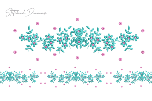 Embroidery Borders of Flowers Review