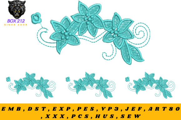 Embroidery Borders of Ornaments & Flowers: A Seasonal Review