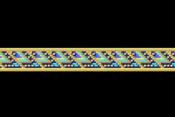 Folk Border Embroidery Design Review for Apparel