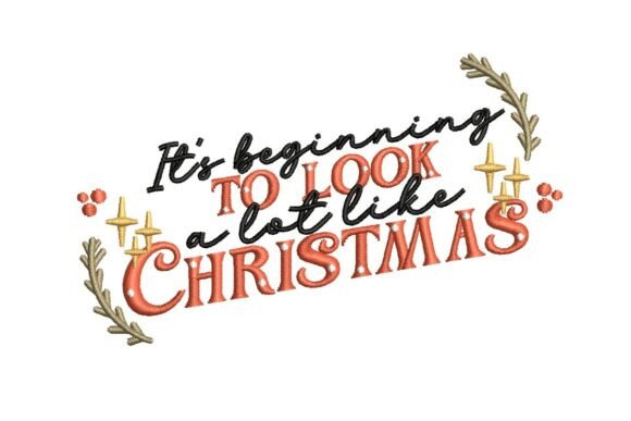 It's Beginning to Look a Lot Like Christmas