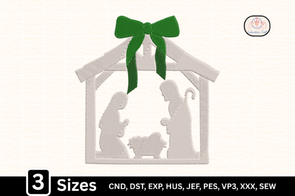 Mary Joseph Jesus Nativity Coquette