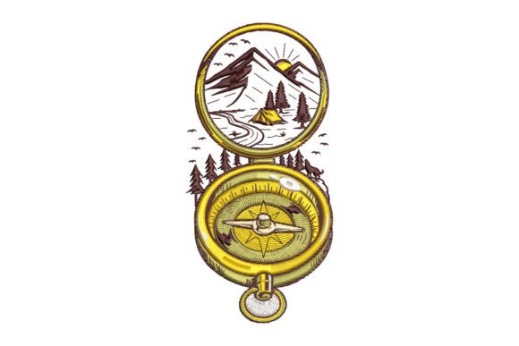 Mountain Compass: A Designer’s Honest Take on This Outdoor-Themed Embroidery