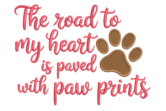 Road to My Heart Paw Print – Pet Lover Review