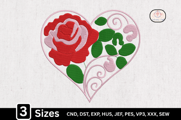 Rose Flower Line Art Heart: A Designer's Review