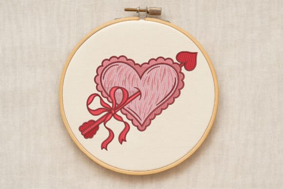 Scalloped Heart Bow Valentine – A Designer’s Review for Handmade Gifts