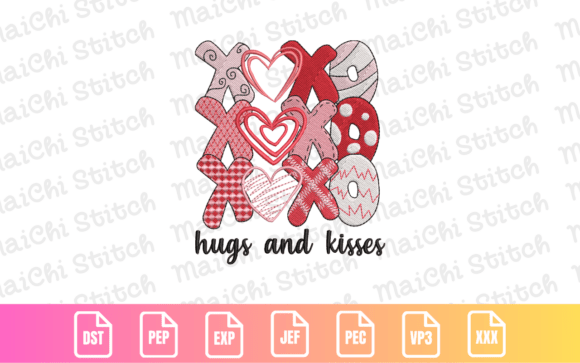 Stacked Valentine Letters: Designer Review for Apparel
